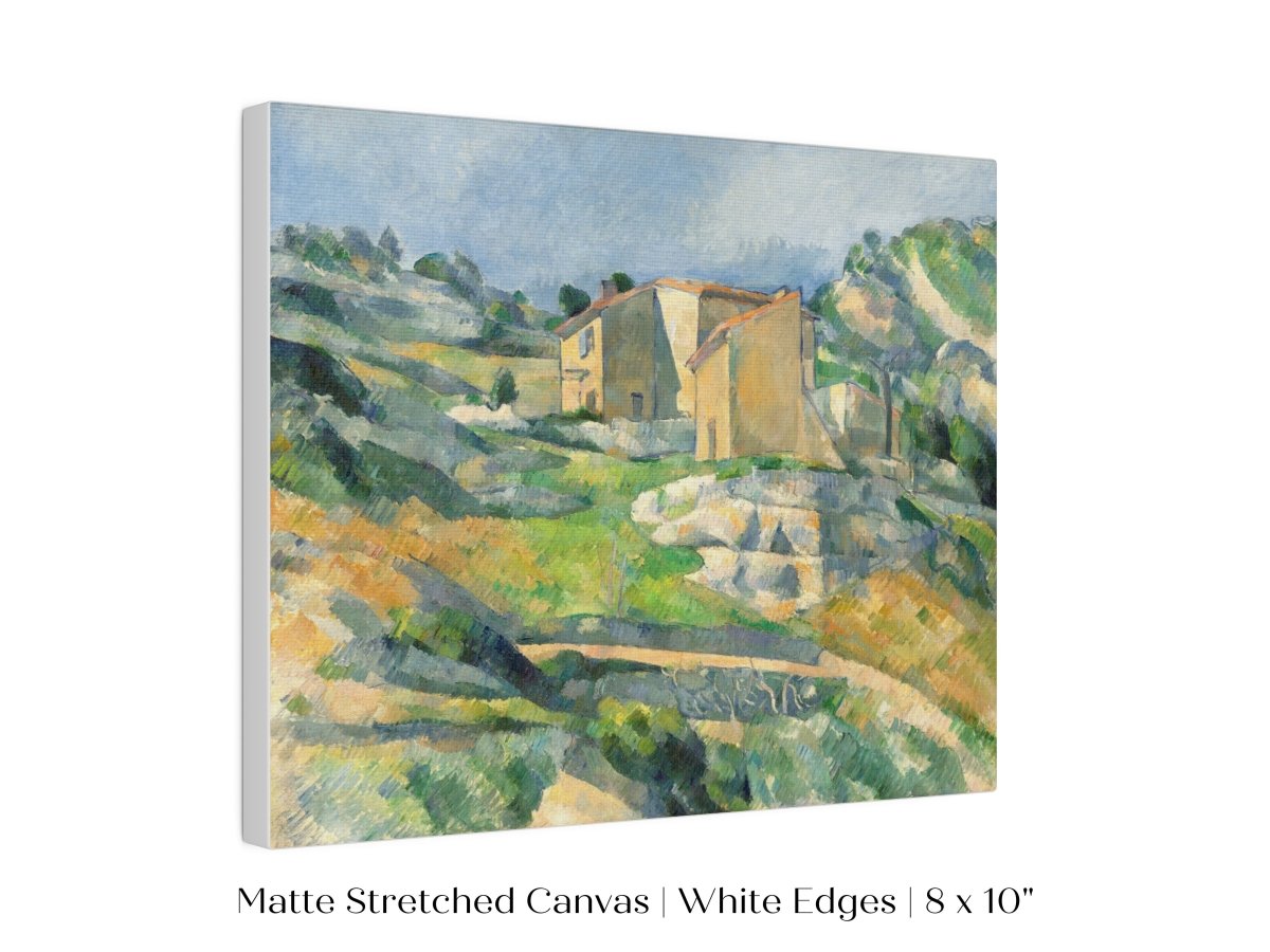 Houses in Provence | P16 - Single Art Prints - Piccolo Fiore Prints