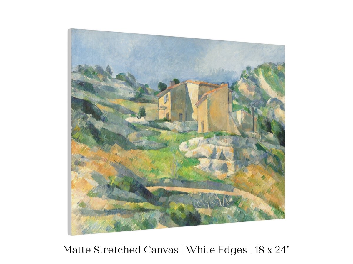 Houses in Provence | P16 - Single Art Prints - Piccolo Fiore Prints