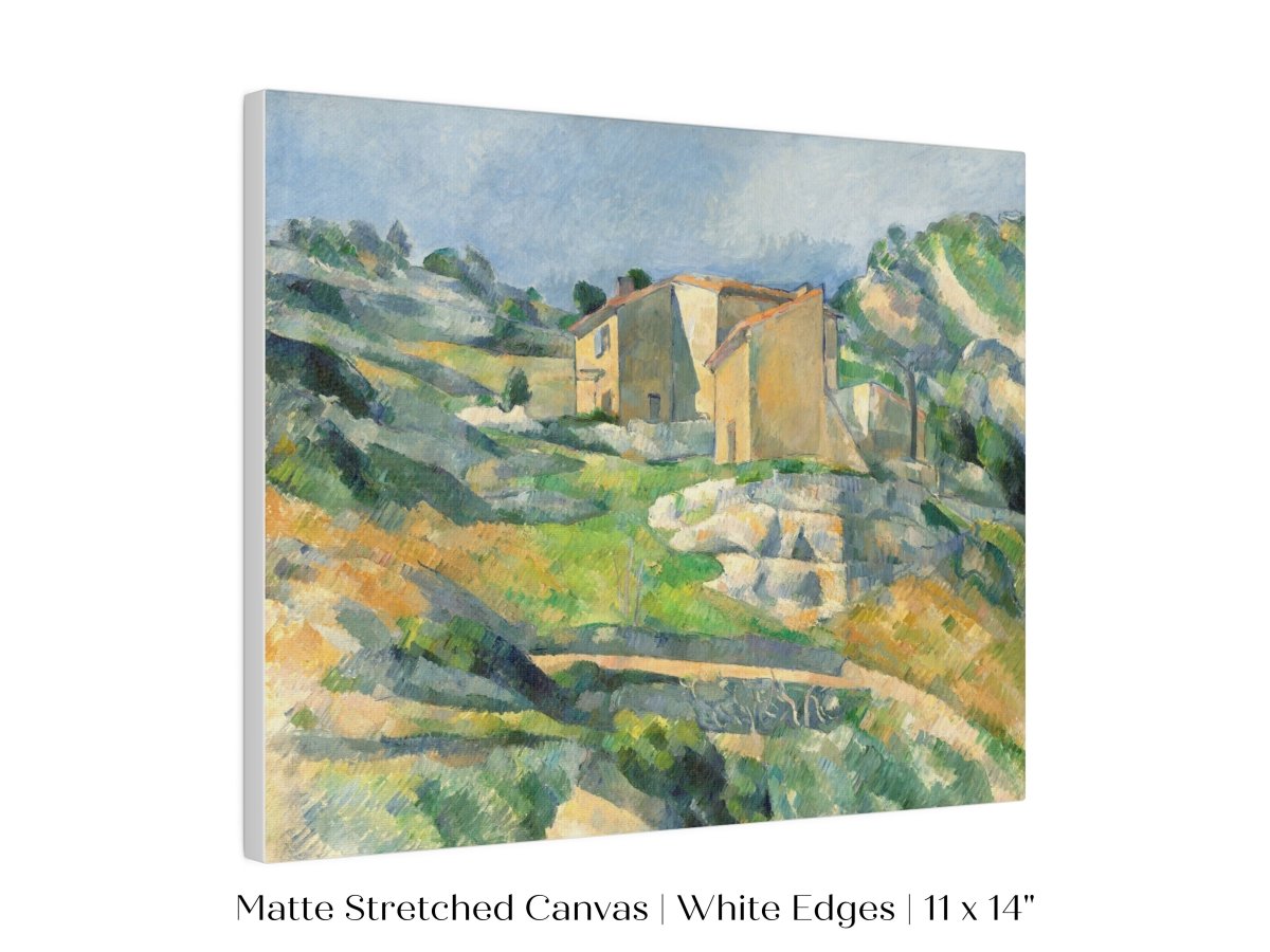 Houses in Provence | P16 - Single Art Prints - Piccolo Fiore Prints