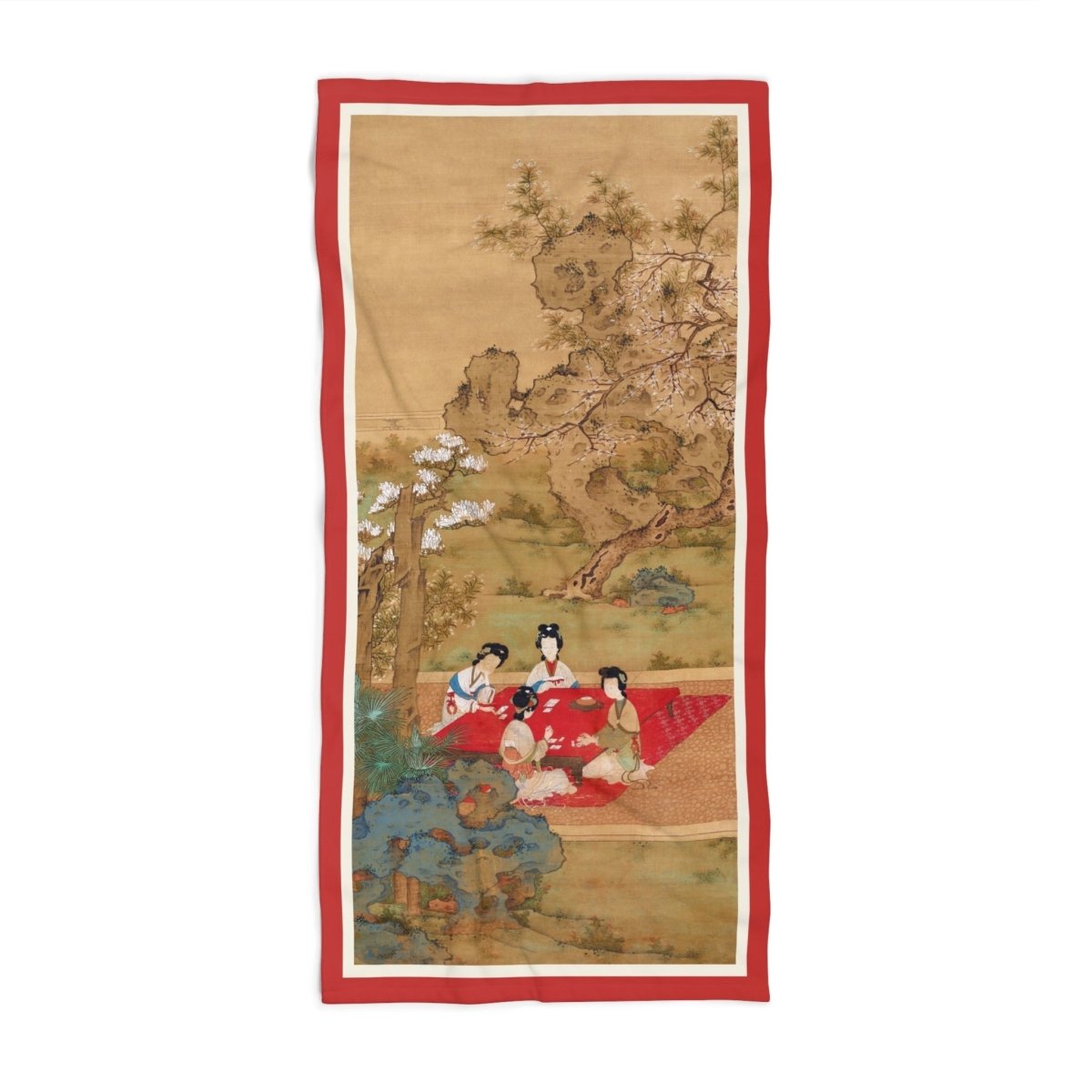 Japanese Ladies | Beach Towel - Beach Towel - Piccolo Fiore Prints