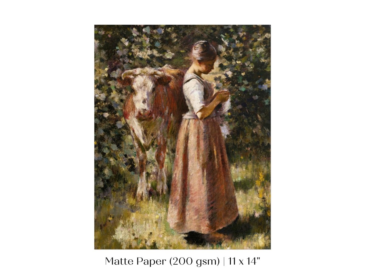 La Vachère | P168 - Single Art Prints - Piccolo Fiore Prints