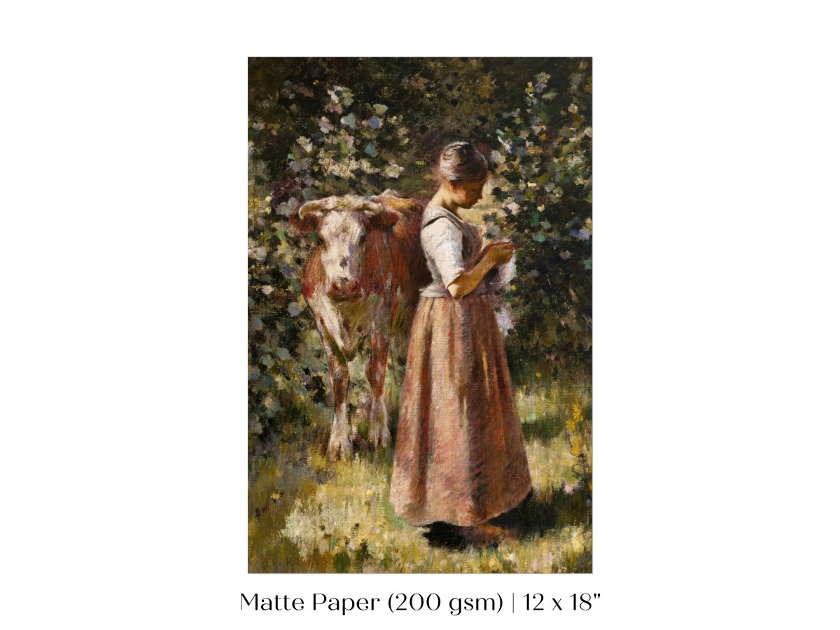 La Vachère | P168 - Single Art Prints - Piccolo Fiore Prints