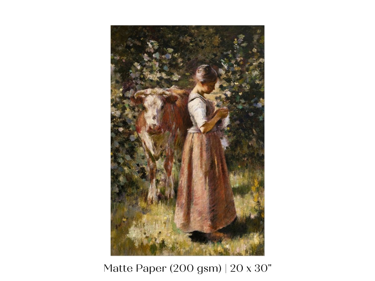 La Vachère | P168 - Single Art Prints - Piccolo Fiore Prints