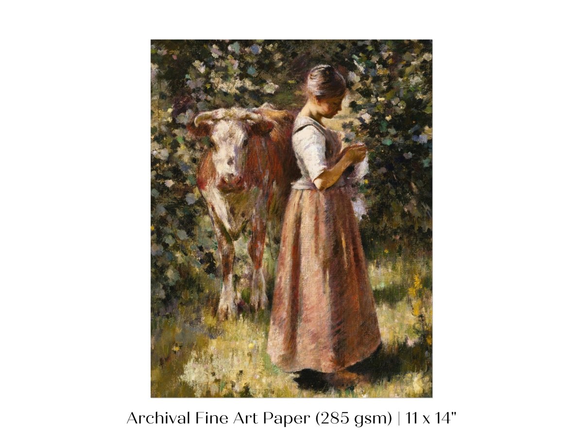 La Vachère | P168 - Single Art Prints - Piccolo Fiore Prints