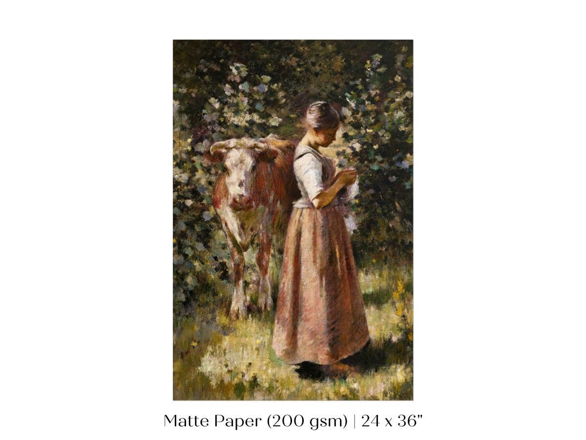 La Vachère | P168 - Single Art Prints - Piccolo Fiore Prints