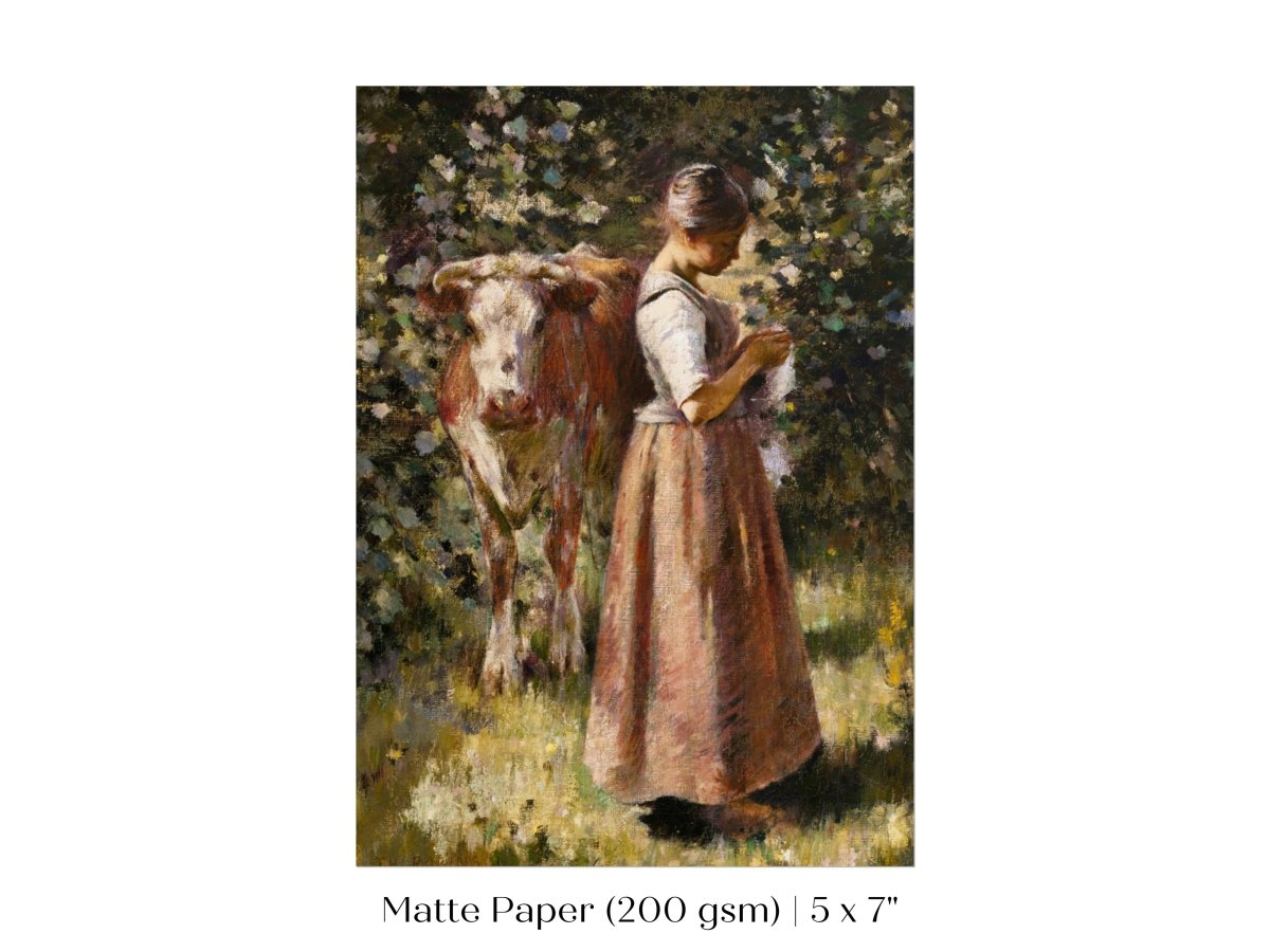La Vachère | P168 - Single Art Prints - Piccolo Fiore Prints