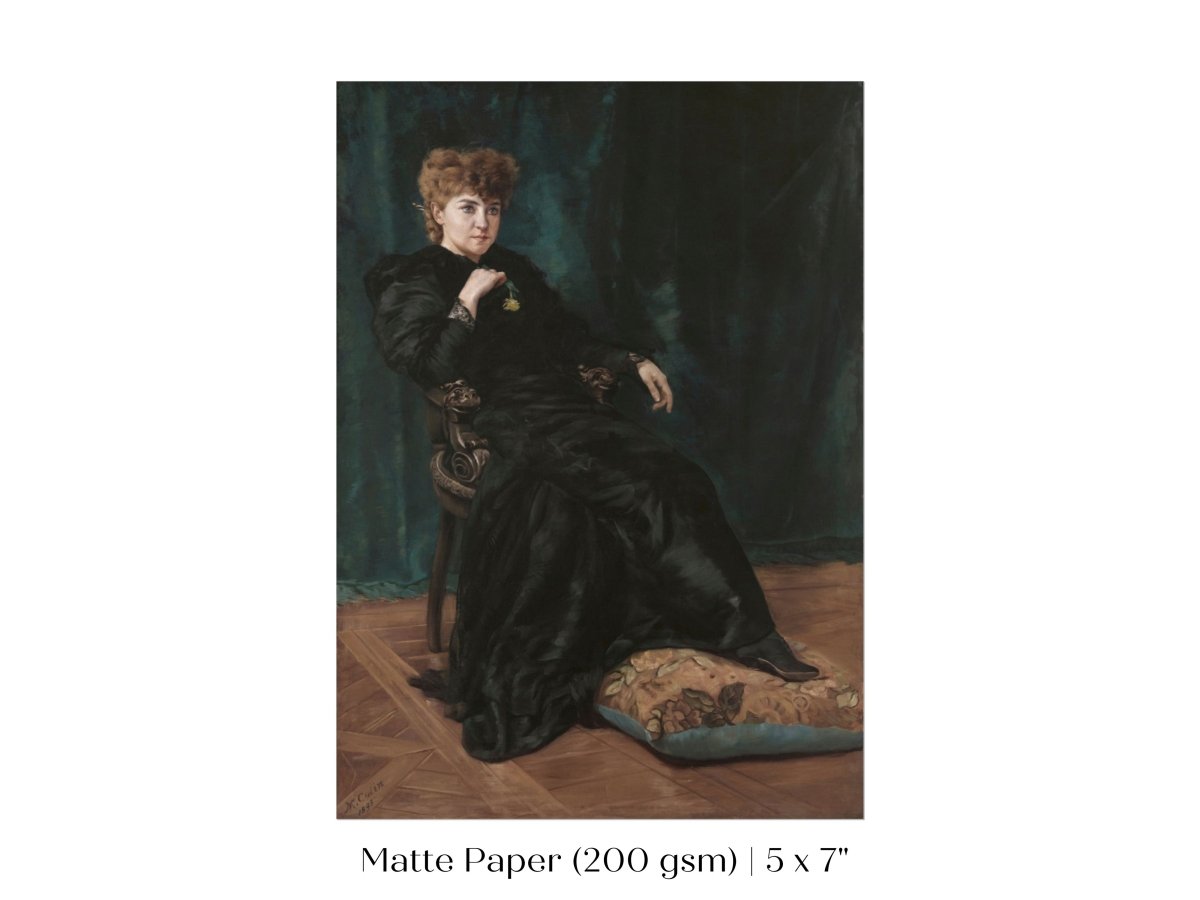 Lady in Black | P380 - Single Art Prints - Piccolo Fiore Prints