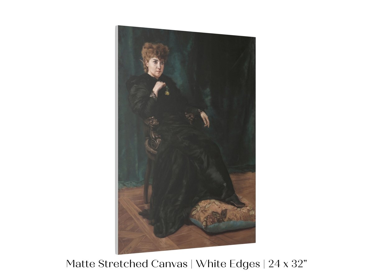 Lady in Black | P380 - Single Art Prints - Piccolo Fiore Prints