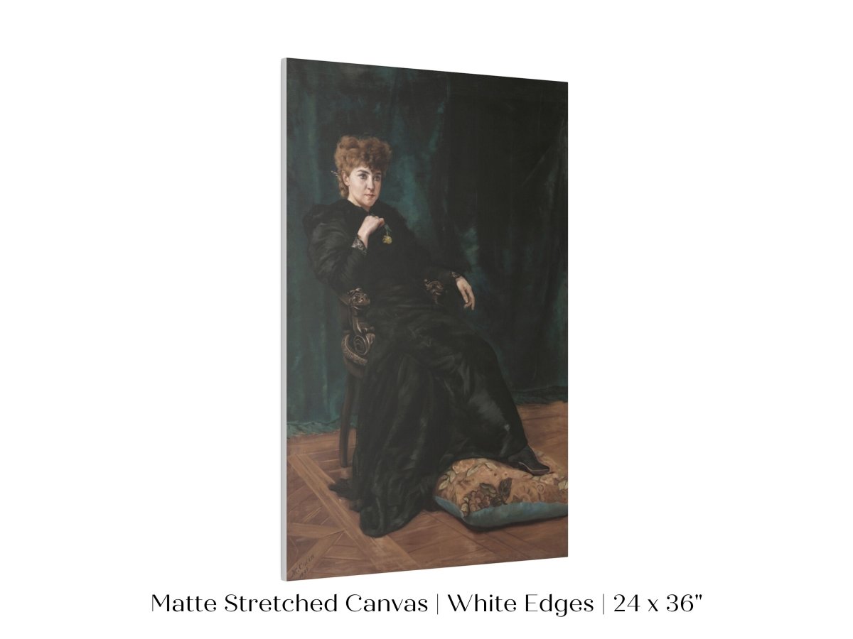 Lady in Black | P380 - Single Art Prints - Piccolo Fiore Prints
