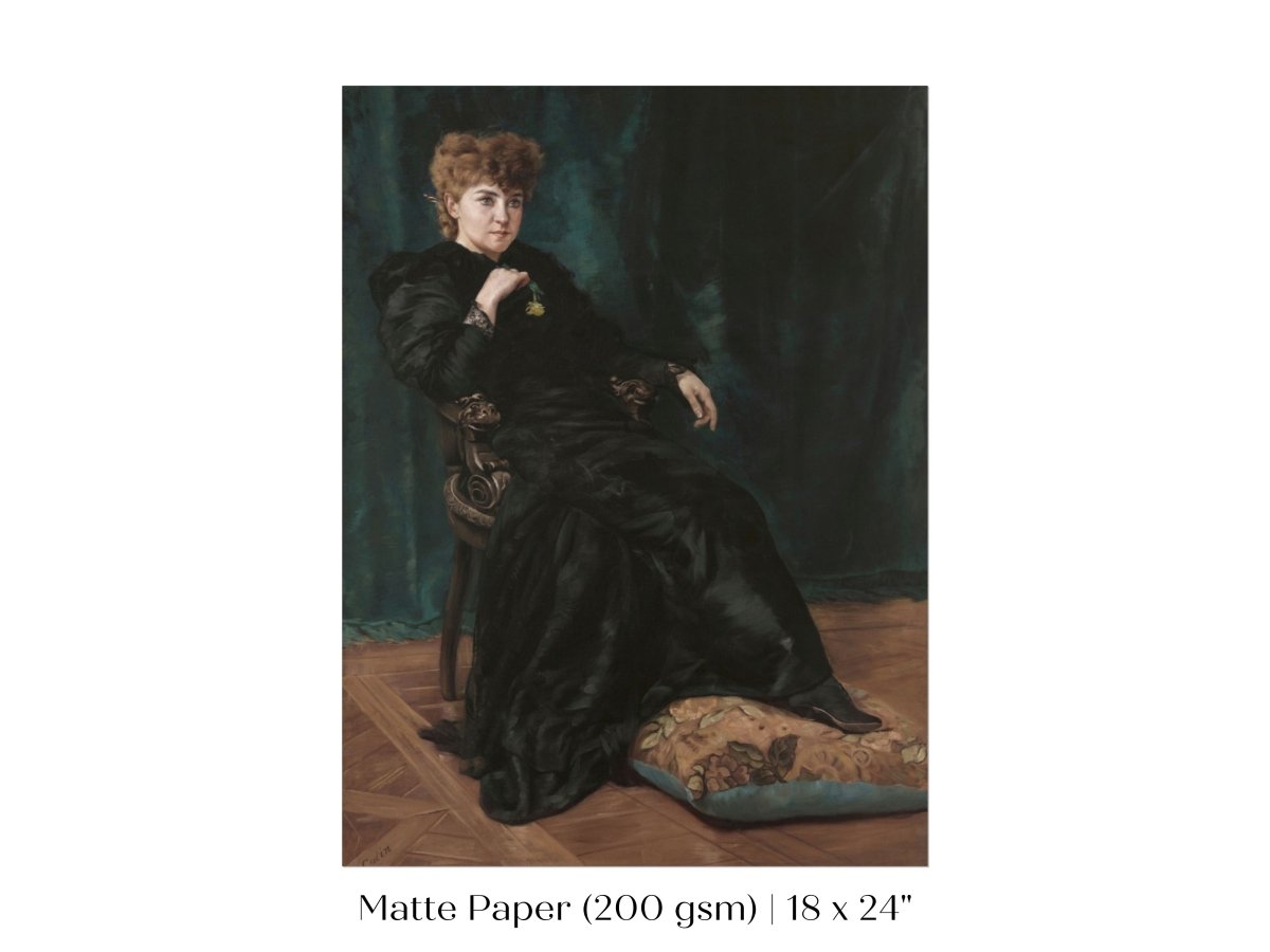 Lady in Black | P380 - Single Art Prints - Piccolo Fiore Prints