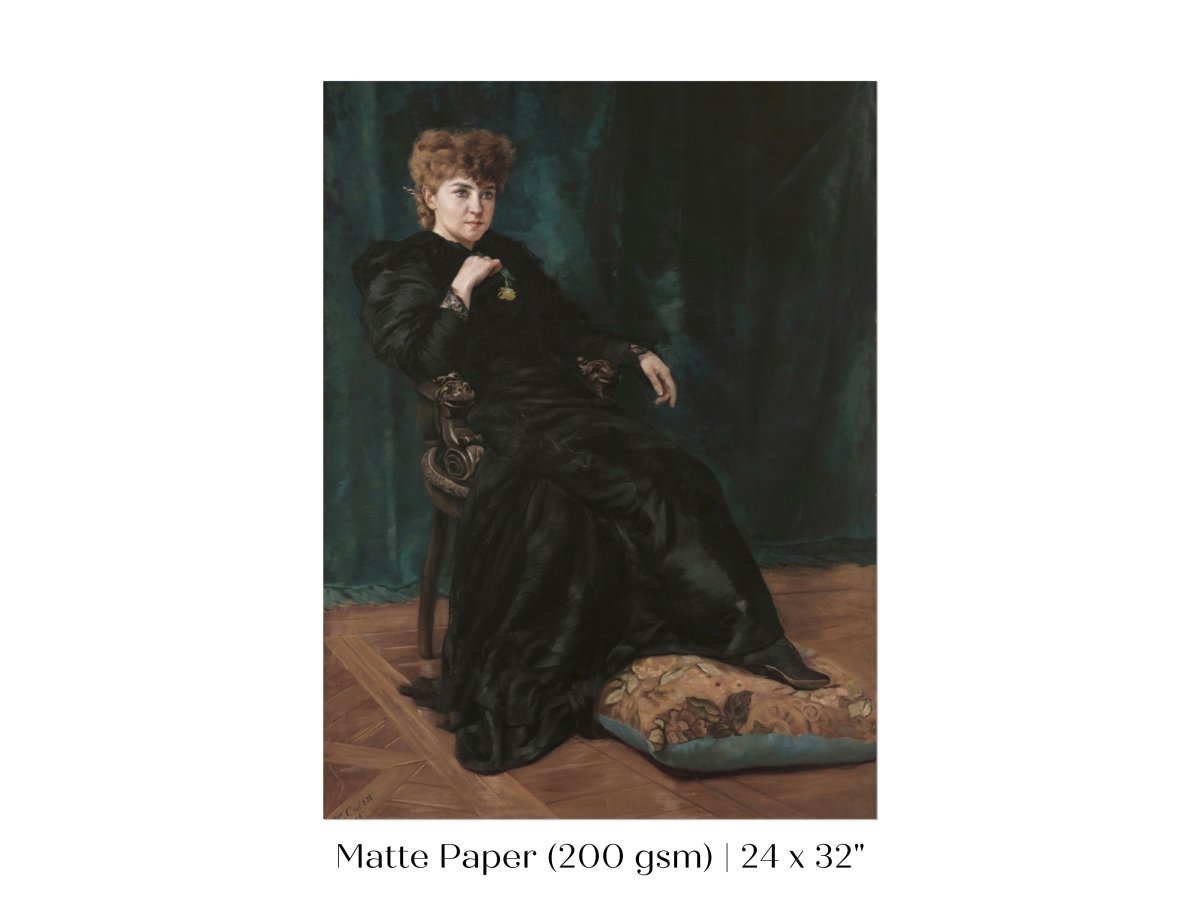 Lady in Black | P380 - Single Art Prints - Piccolo Fiore Prints