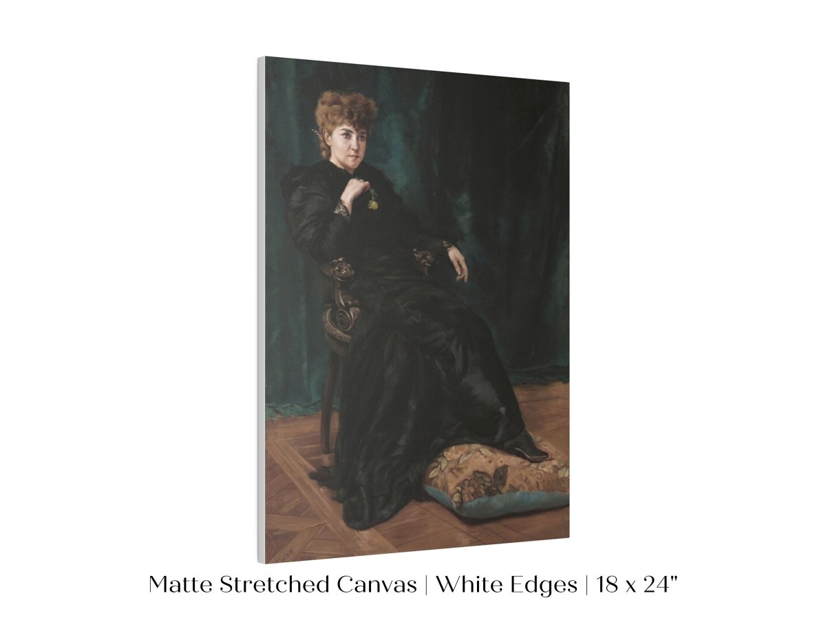 Lady in Black | P380 - Single Art Prints - Piccolo Fiore Prints