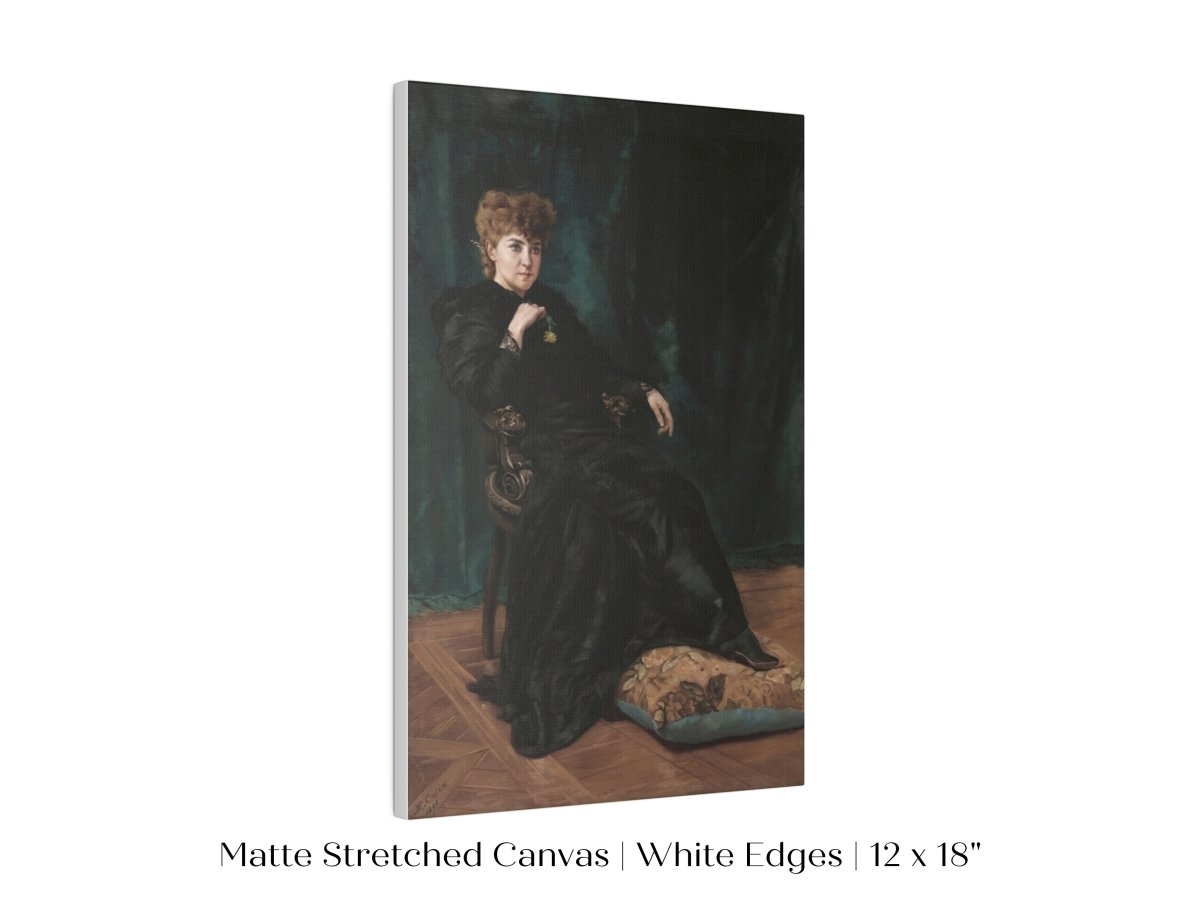 Lady in Black | P380 - Single Art Prints - Piccolo Fiore Prints