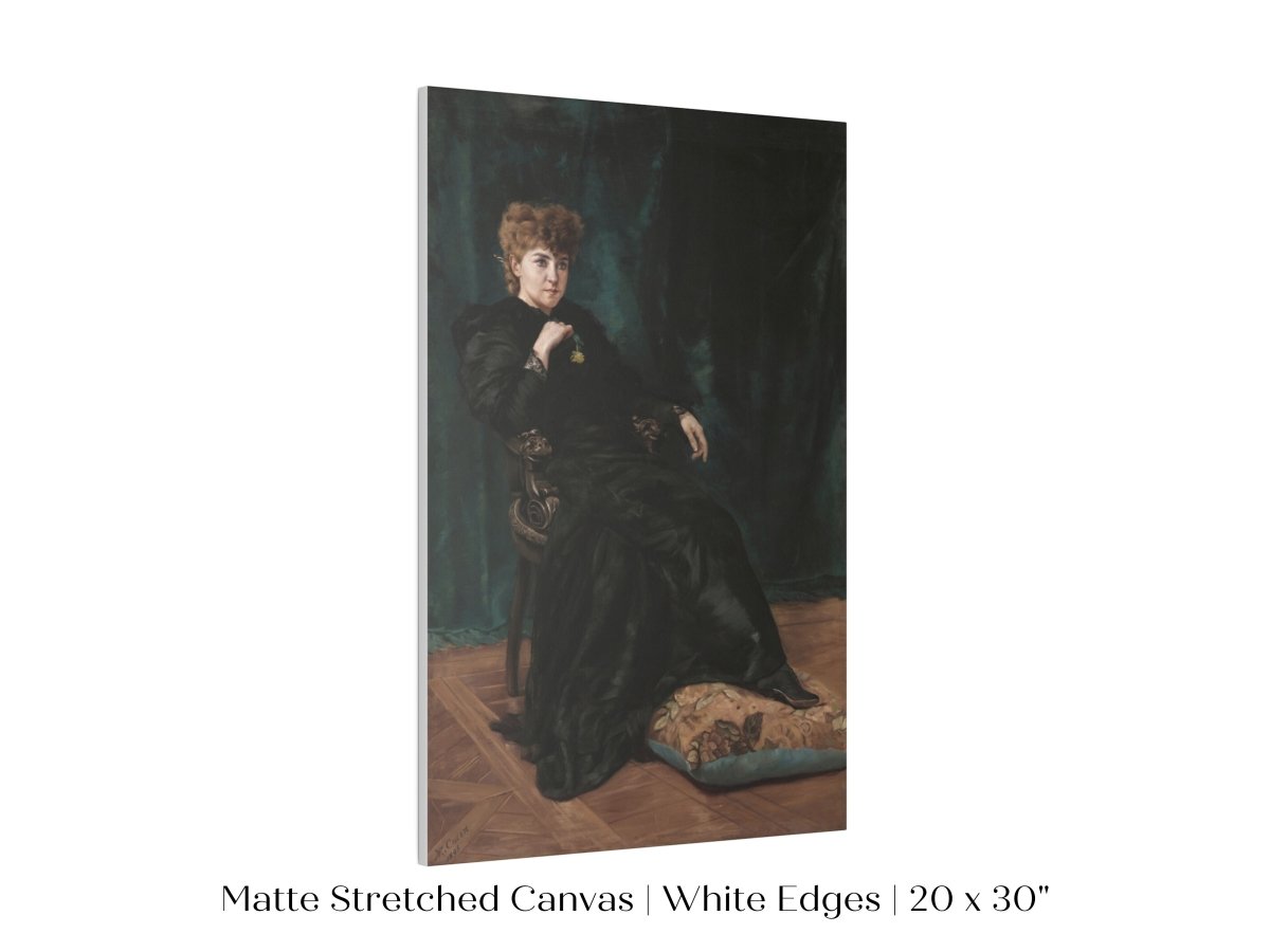 Lady in Black | P380 - Single Art Prints - Piccolo Fiore Prints