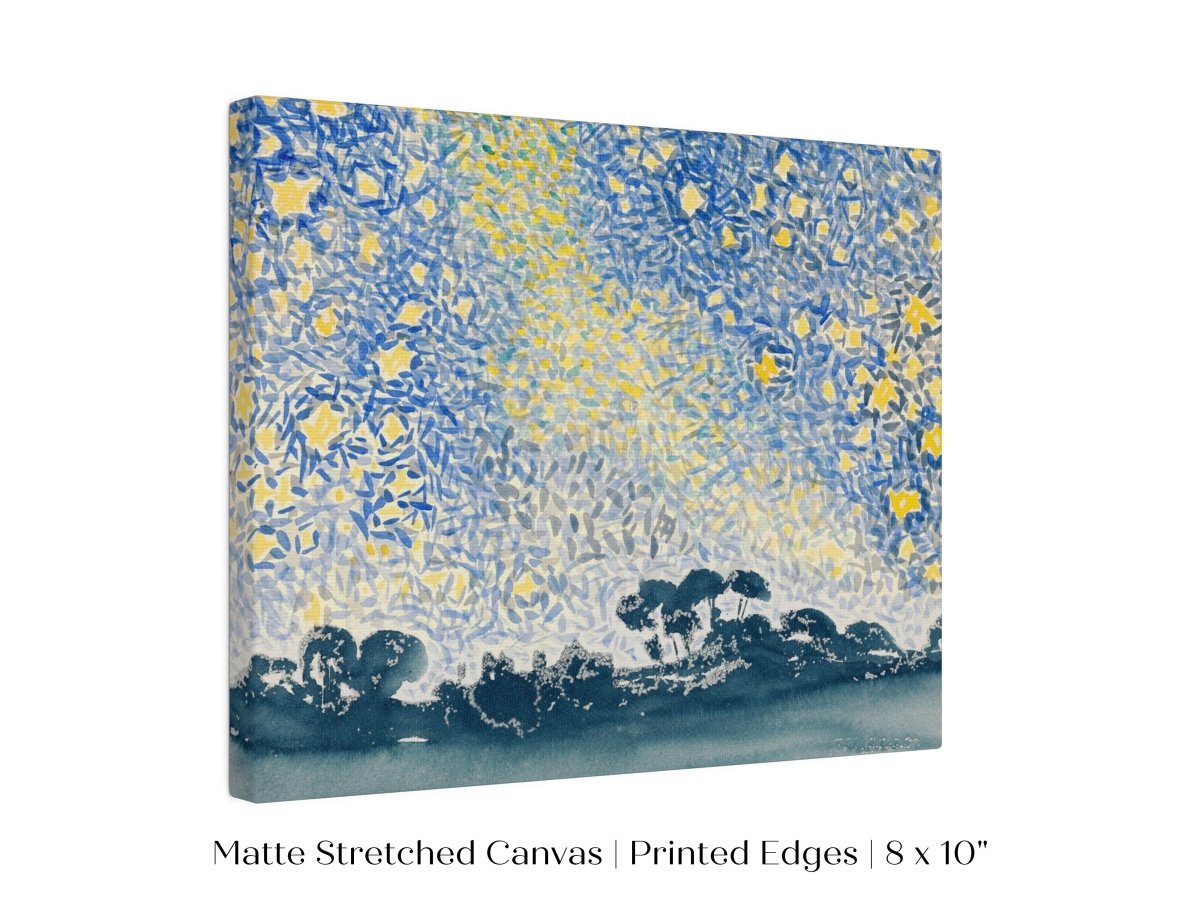 Landscape with Stars | P60 - Single Art Prints - Piccolo Fiore Prints