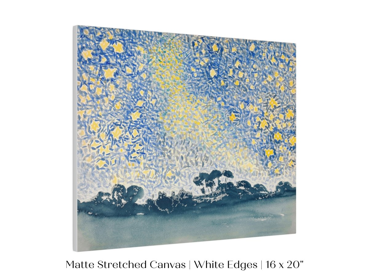 Landscape with Stars | P60 - Single Art Prints - Piccolo Fiore Prints