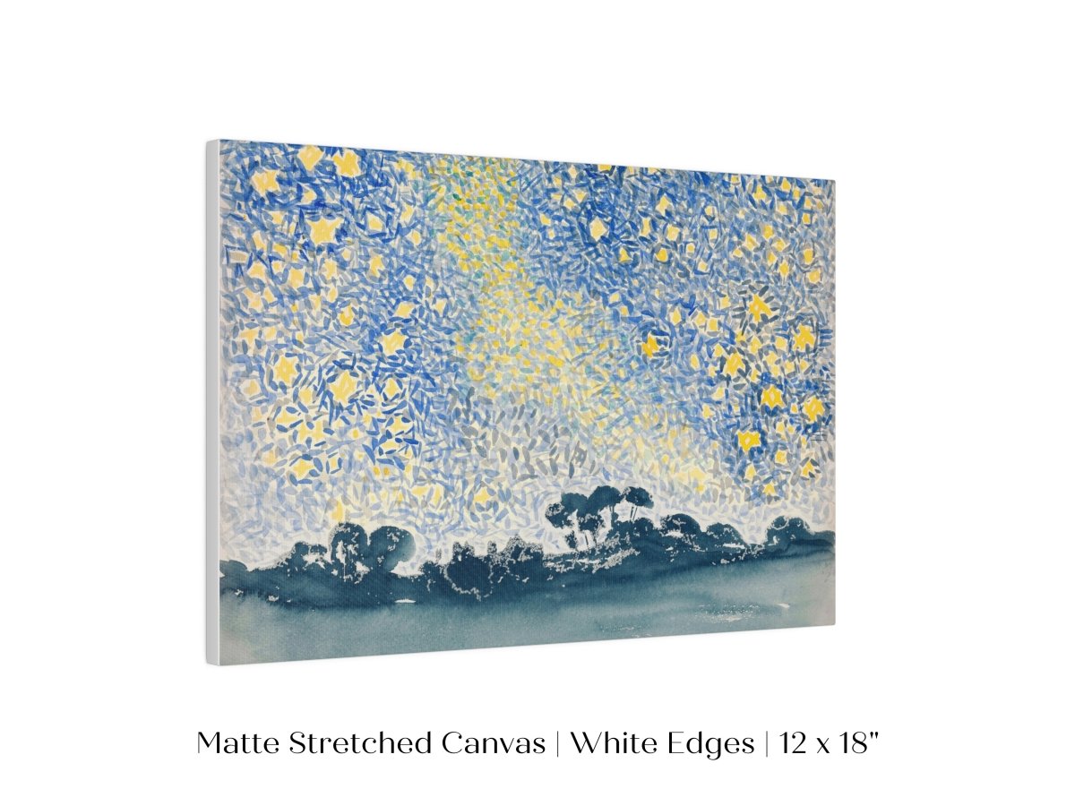 Landscape with Stars | P60 - Single Art Prints - Piccolo Fiore Prints