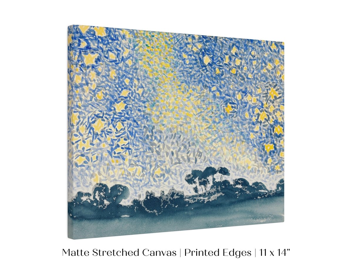 Landscape with Stars | P60 - Single Art Prints - Piccolo Fiore Prints