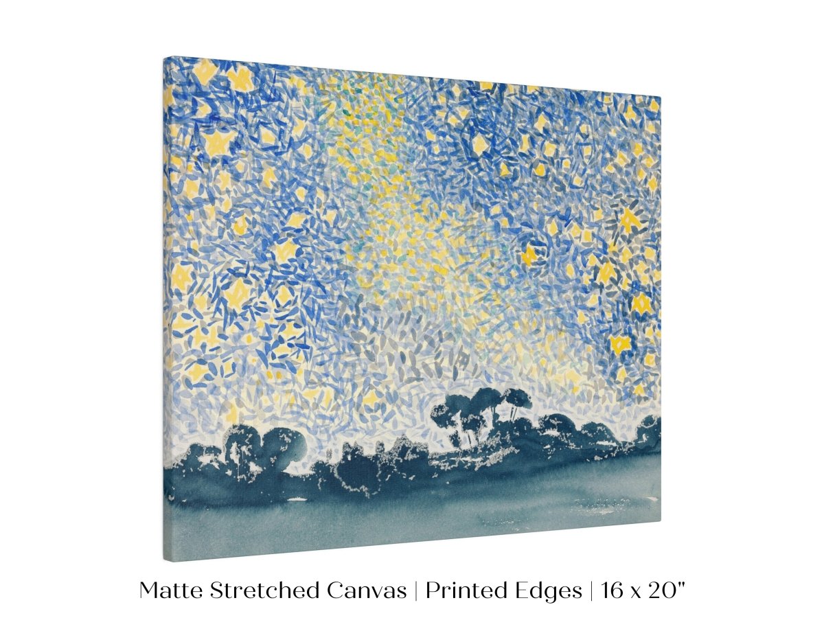 Landscape with Stars | P60 - Single Art Prints - Piccolo Fiore Prints
