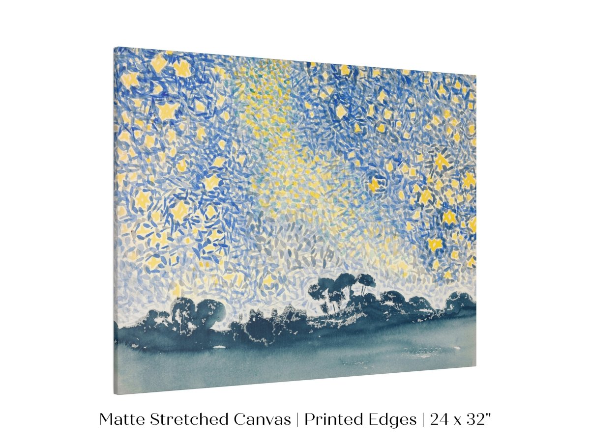 Landscape with Stars | P60 - Single Art Prints - Piccolo Fiore Prints