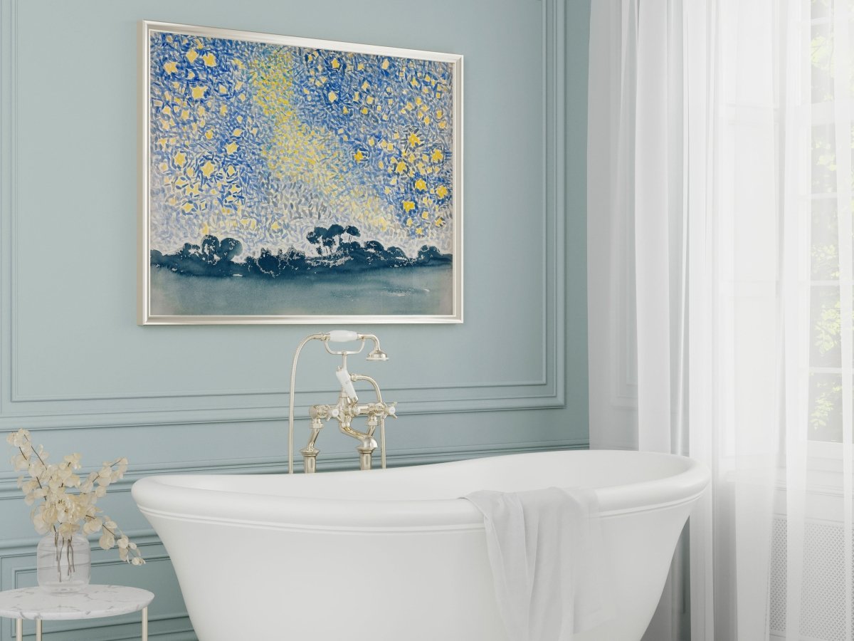 Landscape with Stars | P60 - Single Art Prints - Piccolo Fiore Prints