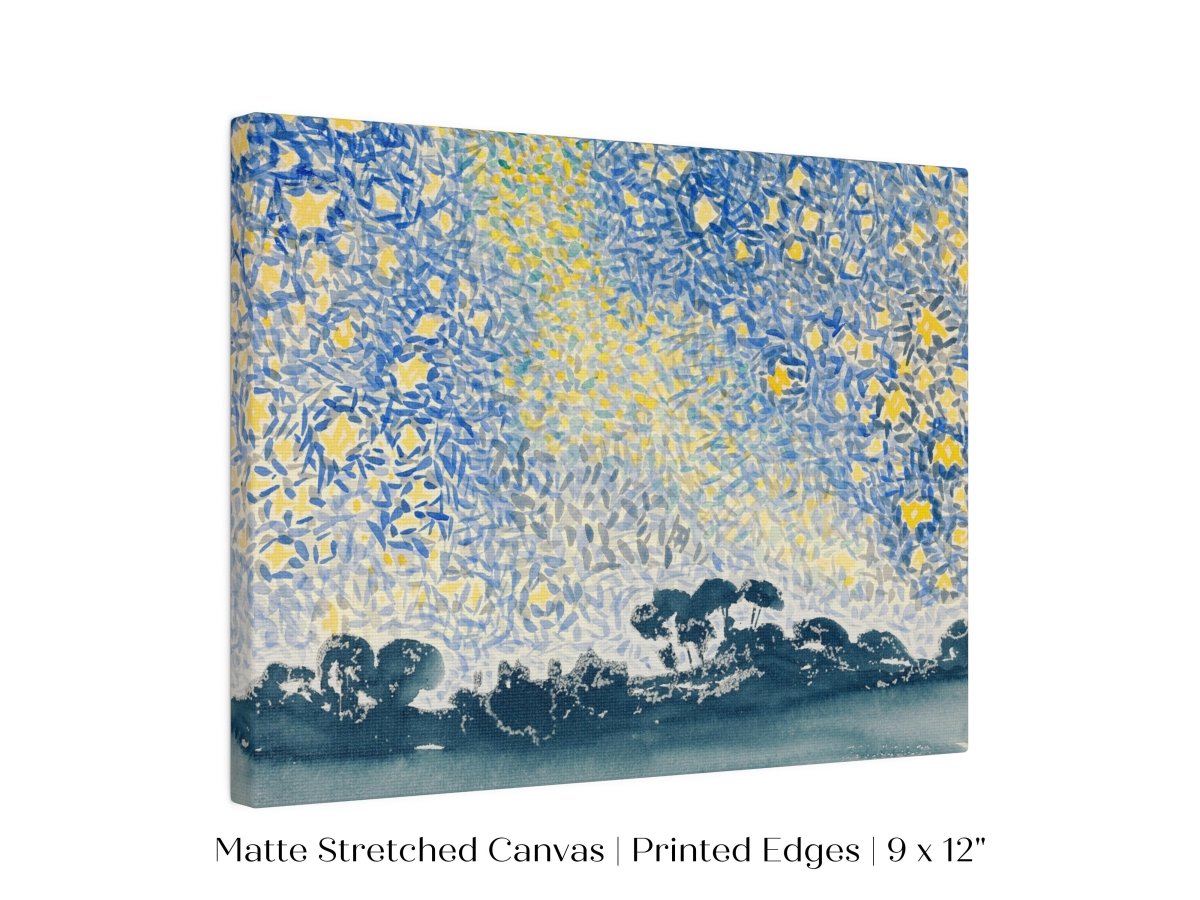 Landscape with Stars | P60 - Single Art Prints - Piccolo Fiore Prints