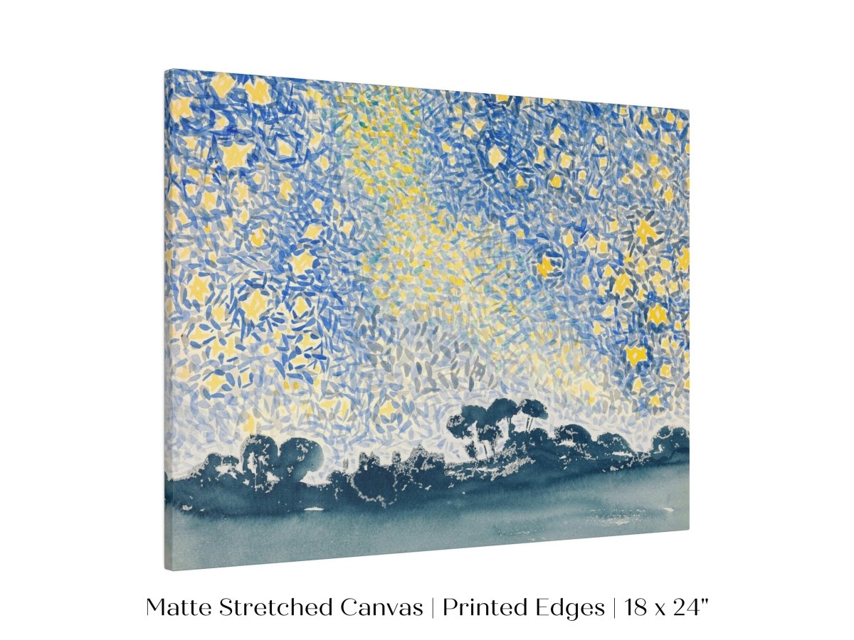 Landscape with Stars | P60 - Single Art Prints - Piccolo Fiore Prints