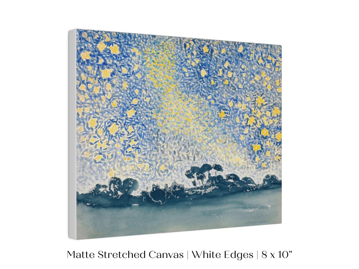Landscape with Stars | P60 - Single Art Prints - Piccolo Fiore Prints