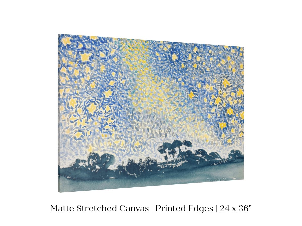 Landscape with Stars | P60 - Single Art Prints - Piccolo Fiore Prints