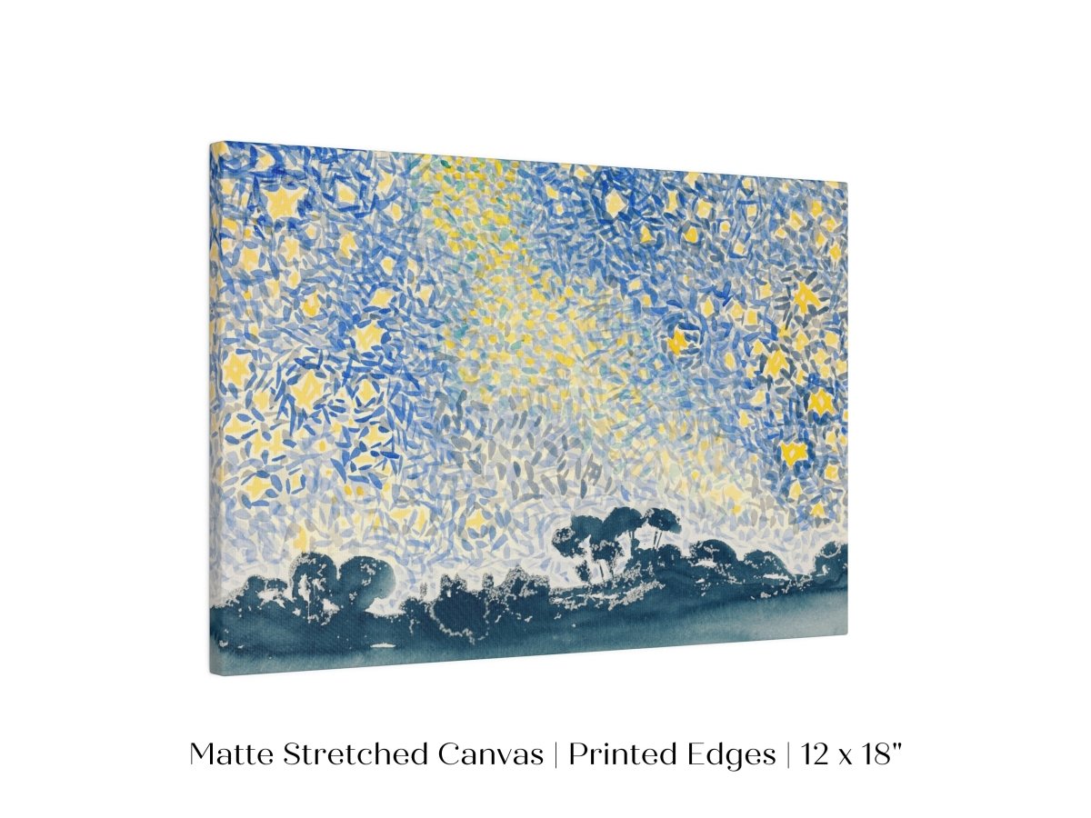 Landscape with Stars | P60 - Single Art Prints - Piccolo Fiore Prints