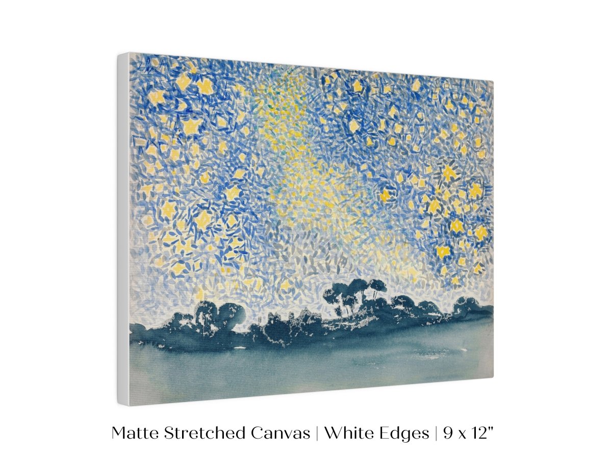 Landscape with Stars | P60 - Single Art Prints - Piccolo Fiore Prints