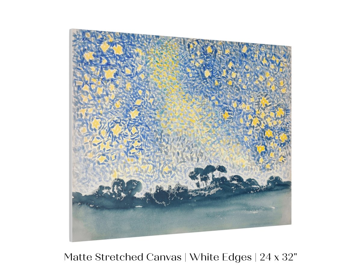 Landscape with Stars | P60 - Single Art Prints - Piccolo Fiore Prints