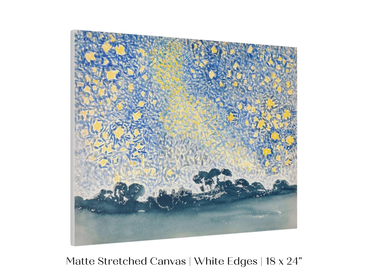Landscape with Stars | P60 - Single Art Prints - Piccolo Fiore Prints