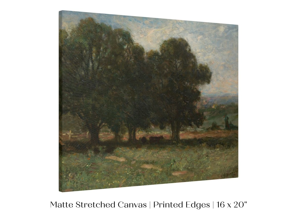 Landscape with Trees | P346 - Single Art Prints - Piccolo Fiore Prints