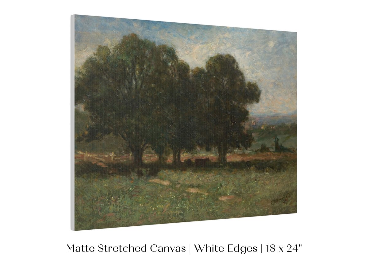 Landscape with Trees | P346 - Single Art Prints - Piccolo Fiore Prints