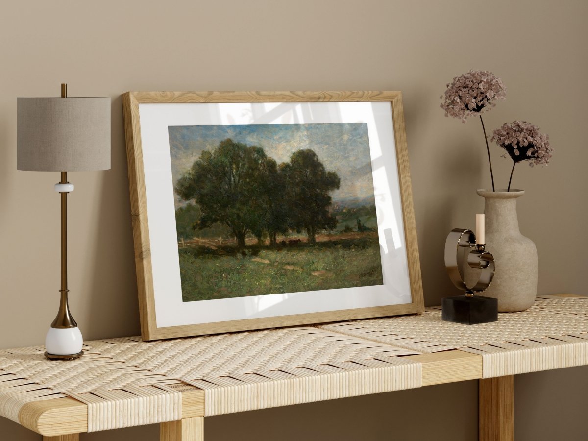 Landscape with Trees | P346 - Single Art Prints - Piccolo Fiore Prints