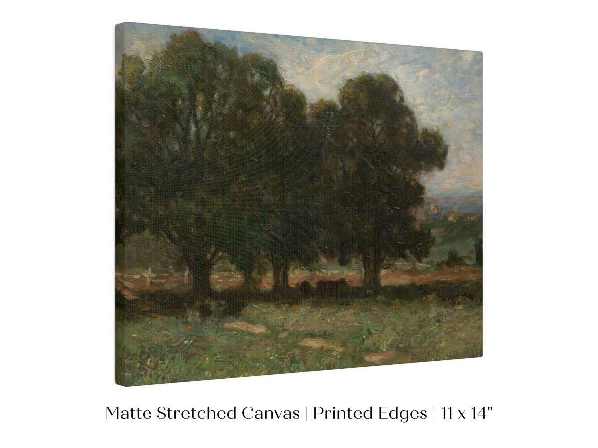 Landscape with Trees | P346 - Single Art Prints - Piccolo Fiore Prints