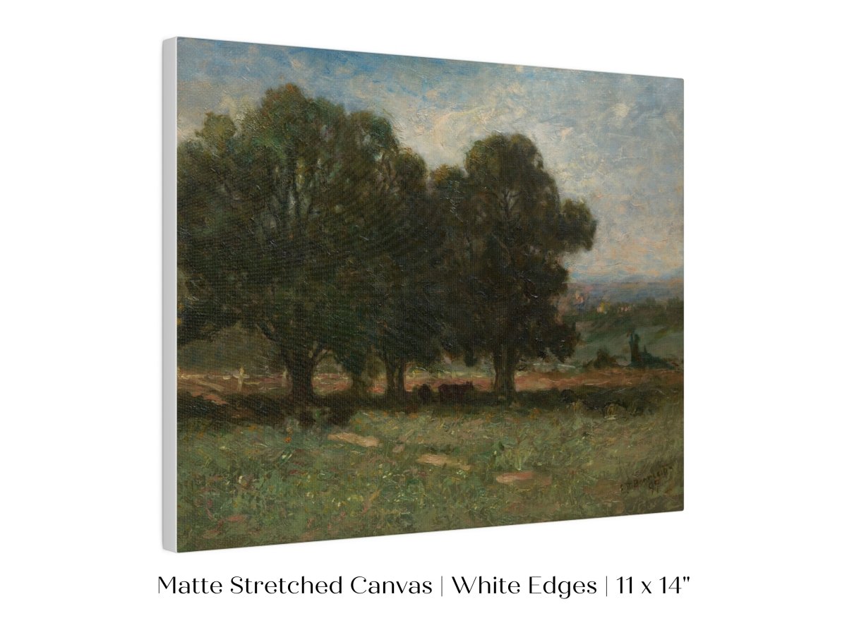 Landscape with Trees | P346 - Single Art Prints - Piccolo Fiore Prints