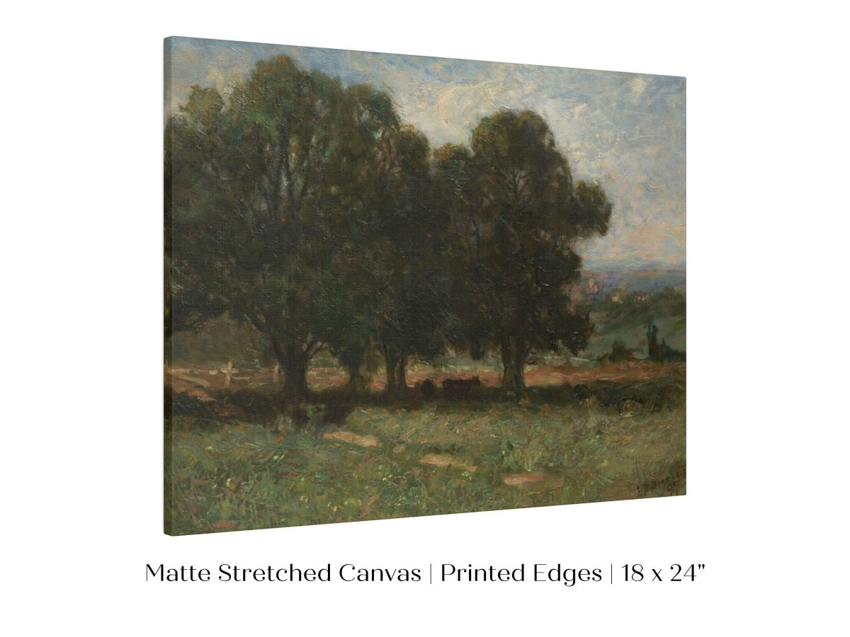 Landscape with Trees | P346 - Single Art Prints - Piccolo Fiore Prints