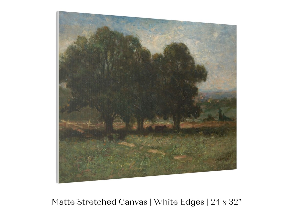 Landscape with Trees | P346 - Single Art Prints - Piccolo Fiore Prints