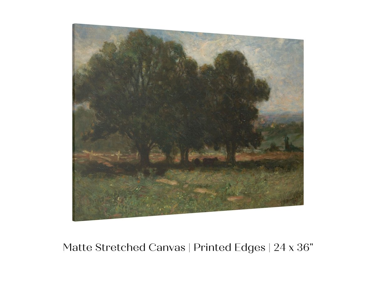 Landscape with Trees | P346 - Single Art Prints - Piccolo Fiore Prints