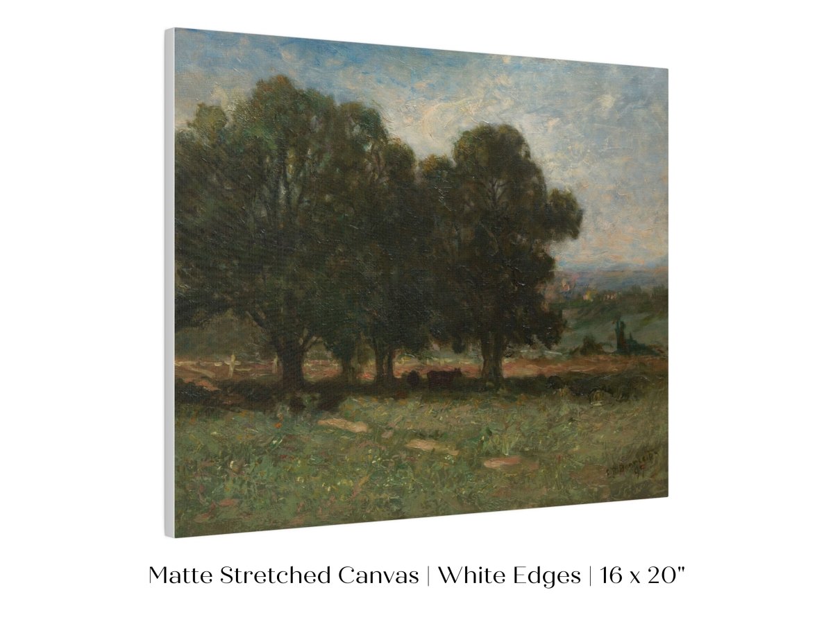Landscape with Trees | P346 - Single Art Prints - Piccolo Fiore Prints