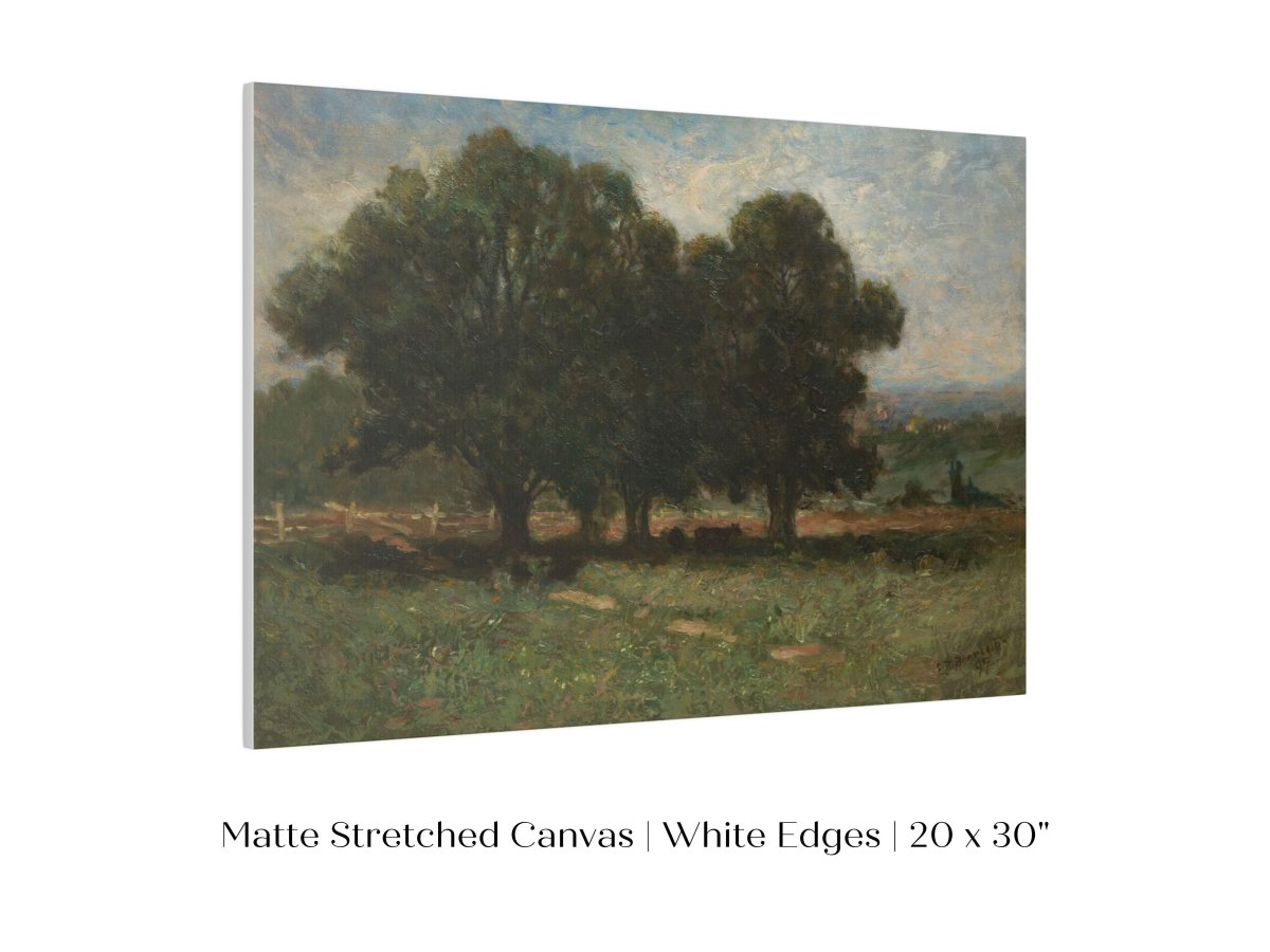 Landscape with Trees | P346 - Single Art Prints - Piccolo Fiore Prints