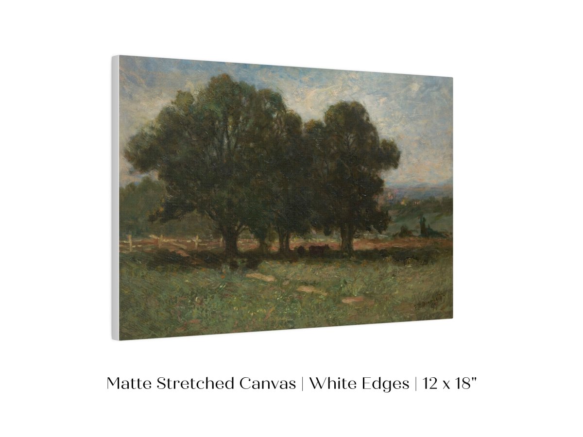 Landscape with Trees | P346 - Single Art Prints - Piccolo Fiore Prints