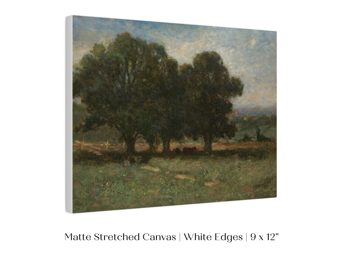 Landscape with Trees | P346 - Single Art Prints - Piccolo Fiore Prints