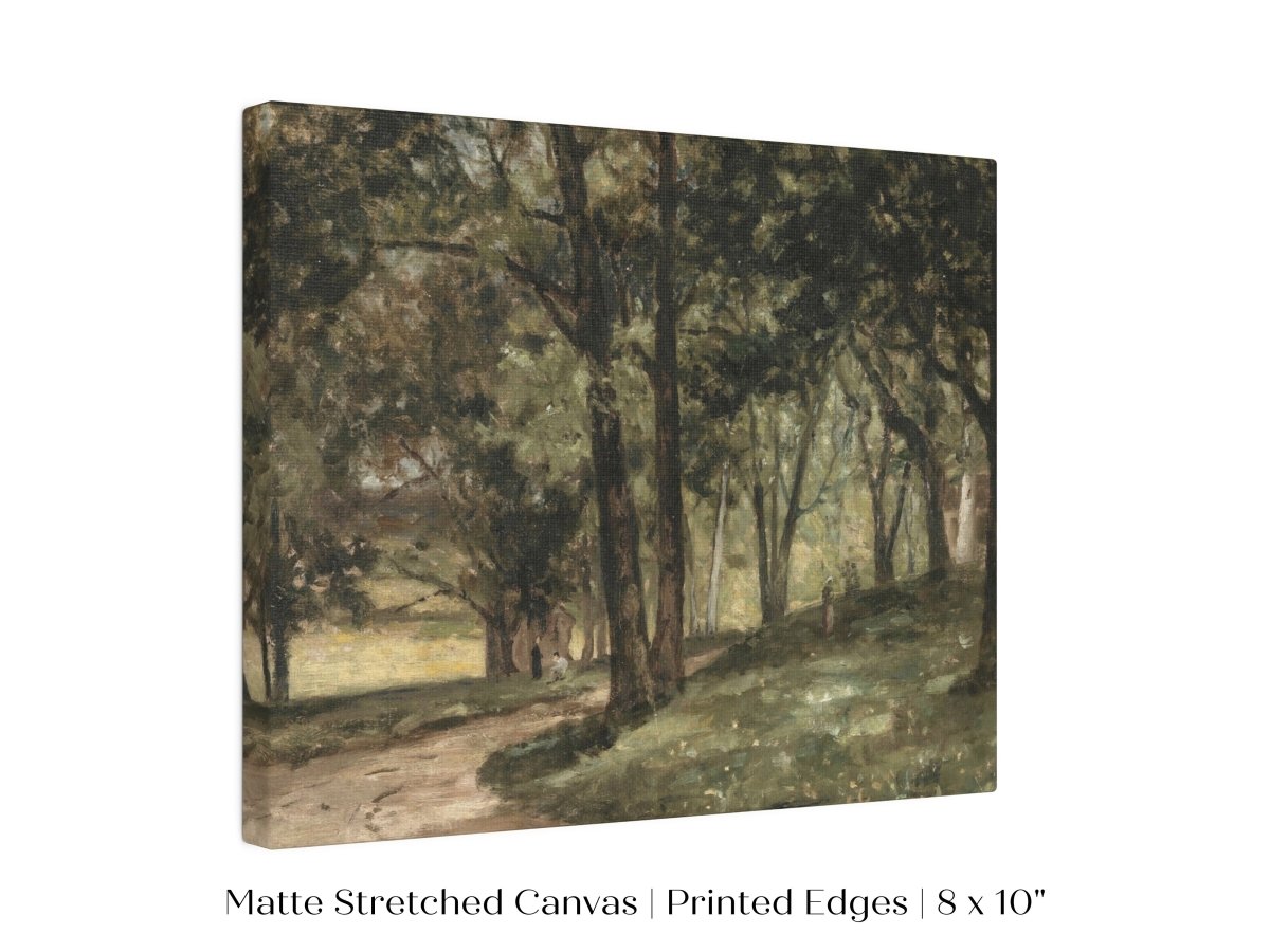 Landscape with Trees | P395 - Single Art Prints - Piccolo Fiore Prints