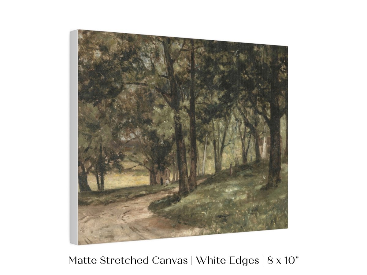 Landscape with Trees | P395 - Single Art Prints - Piccolo Fiore Prints