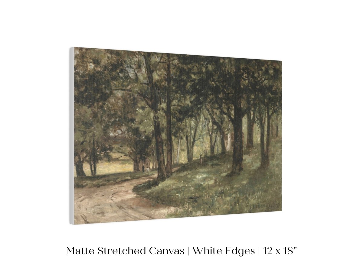 Landscape with Trees | P395 - Single Art Prints - Piccolo Fiore Prints