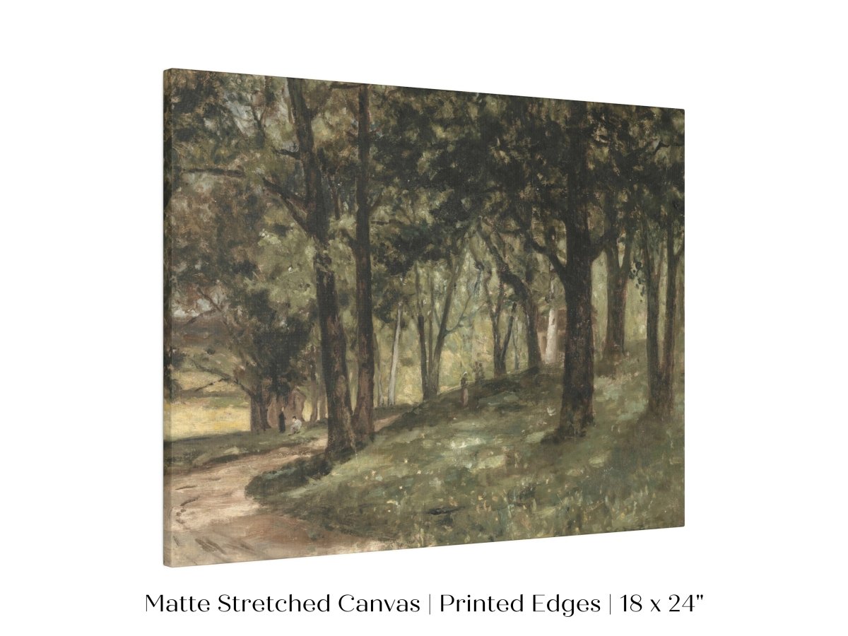 Landscape with Trees | P395 - Single Art Prints - Piccolo Fiore Prints