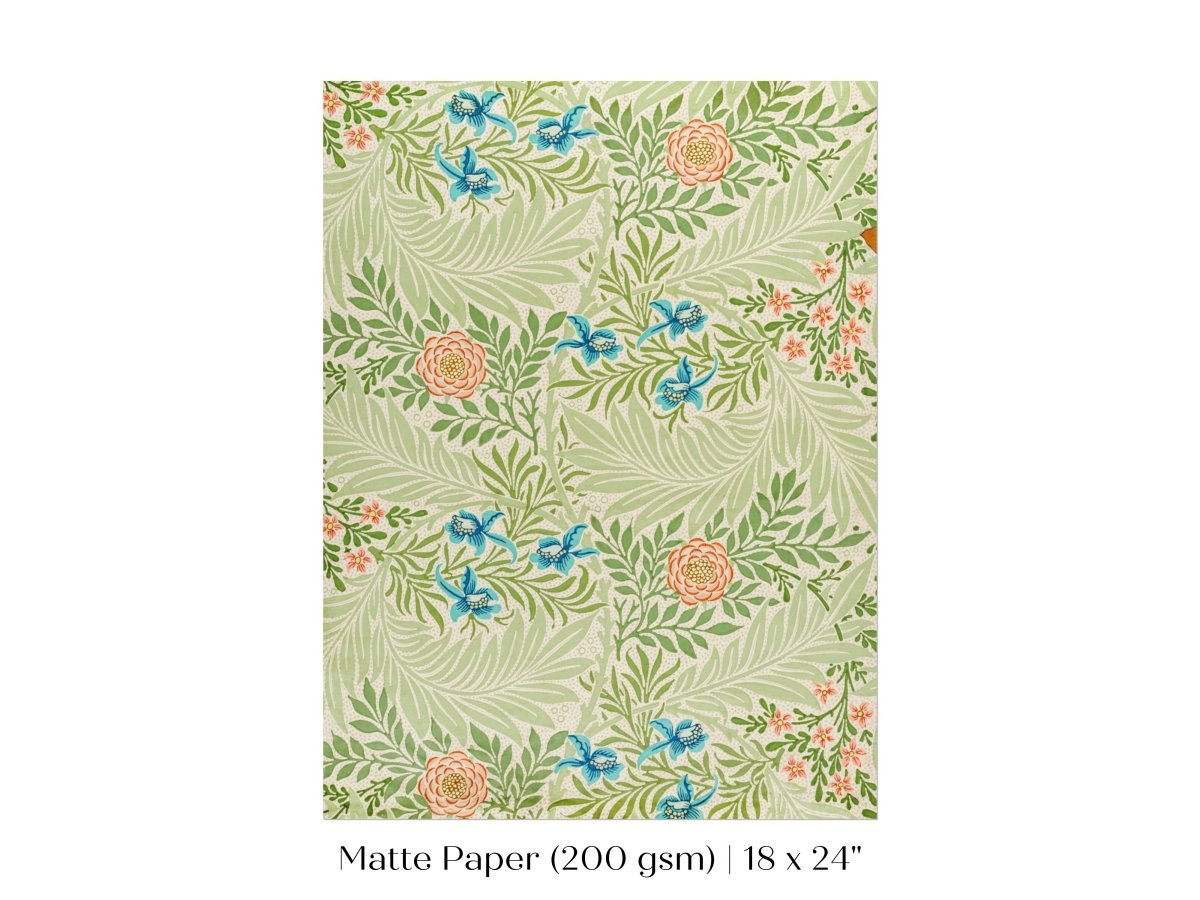Larkspur | William Morris | P261 - Single Art Prints - Piccolo Fiore Prints